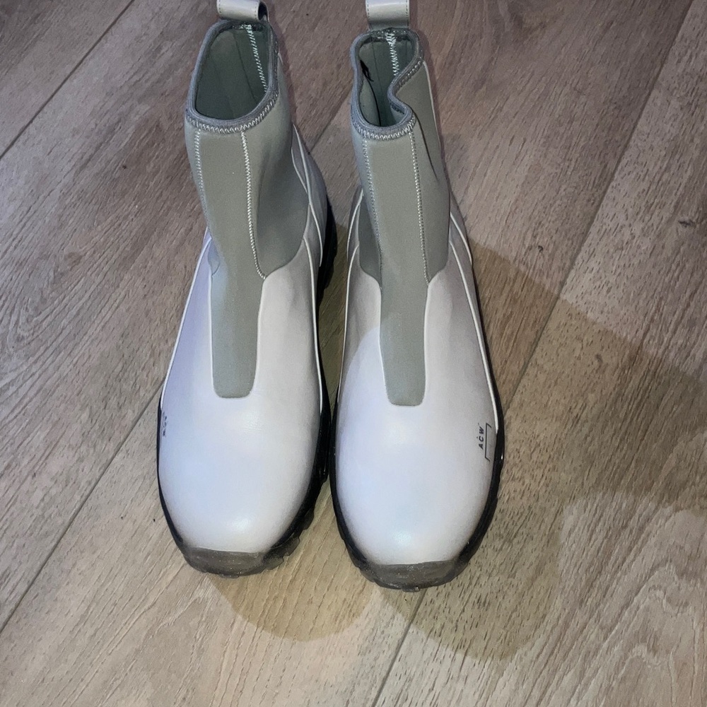 A-COLD-WALL* Gray and White Men's Boots